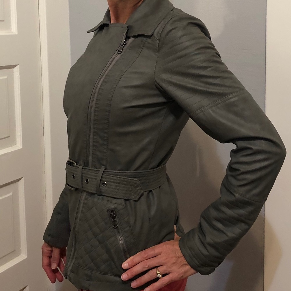 Pleather jacket
